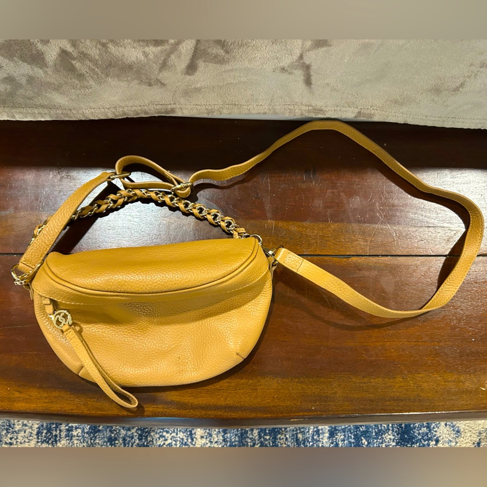 Chico's Leather Crossbody Bag